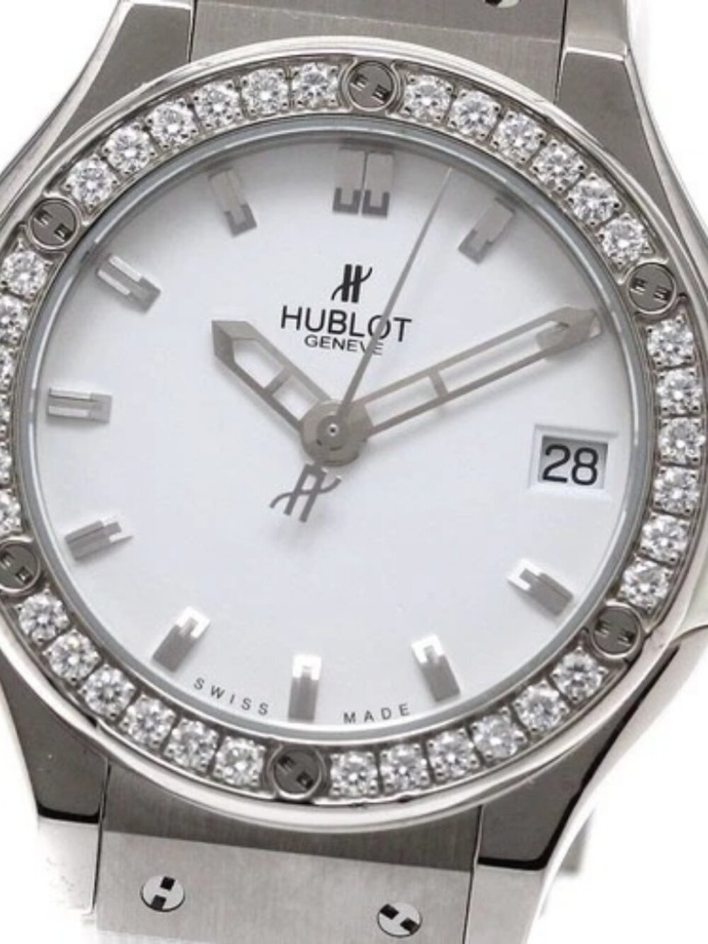 HUBLOT Classic Fusion Titanium 581.NE.2010.RW.1104 Quartz Ladies Watch_945146